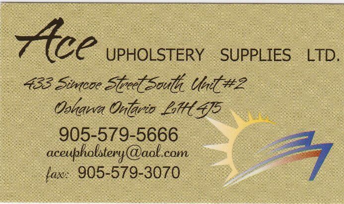 Ace Upholstery Supplies Ltd.